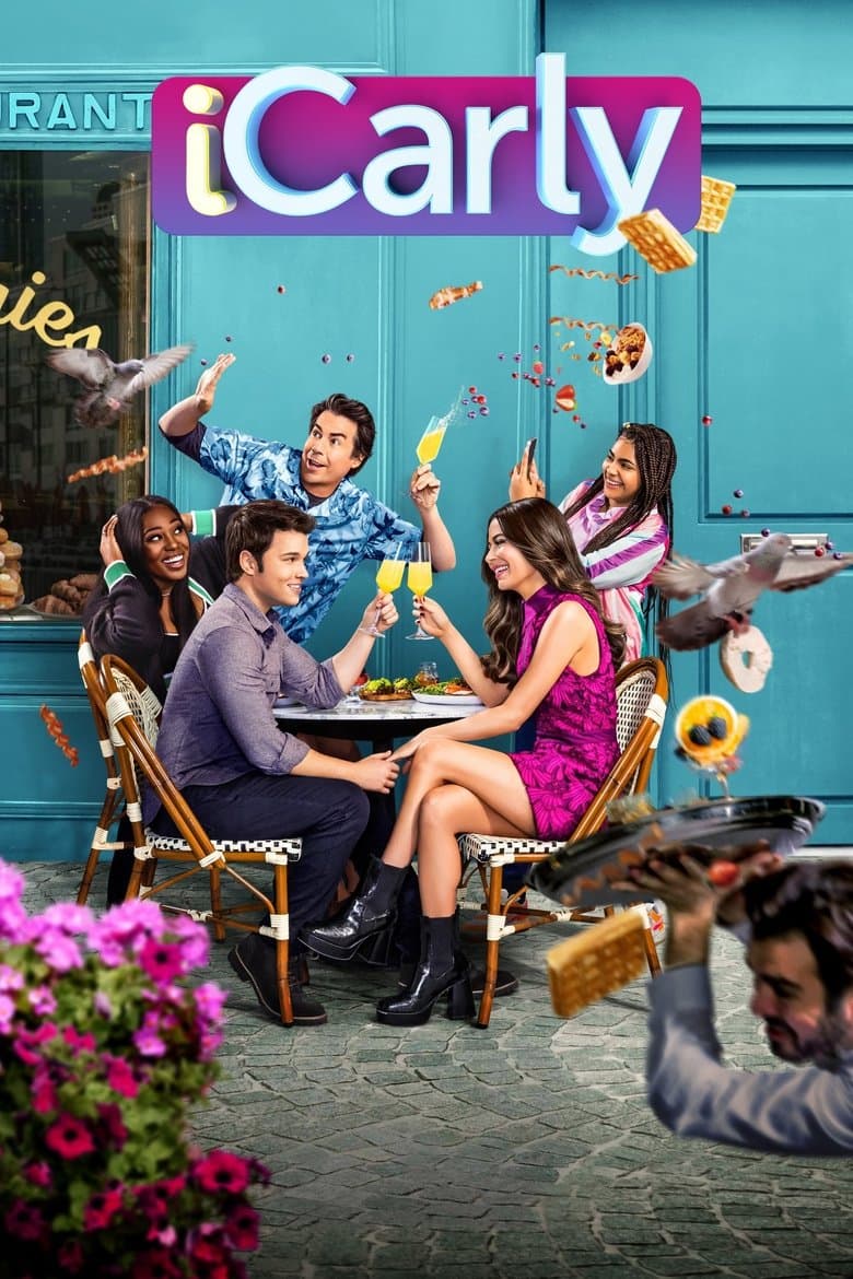 Poster for the 2021–2023 series iCarly