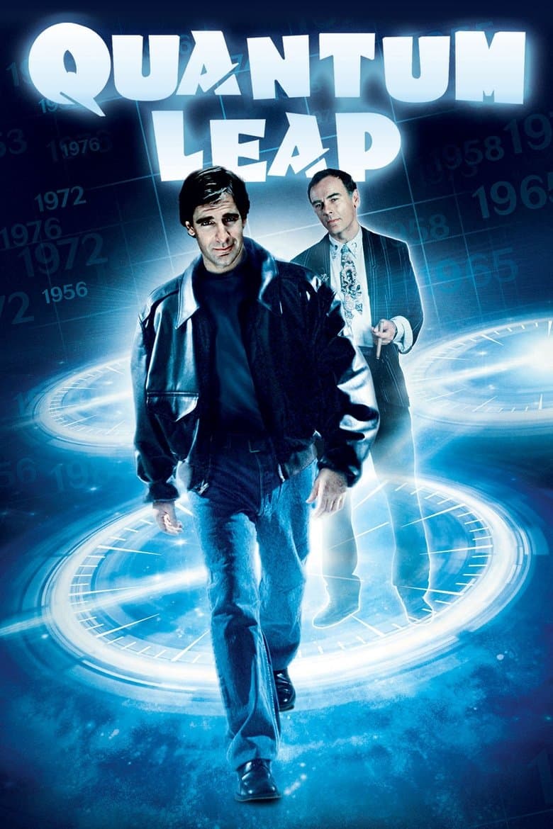 Poster for the 1989–1993 series Quantum Leap