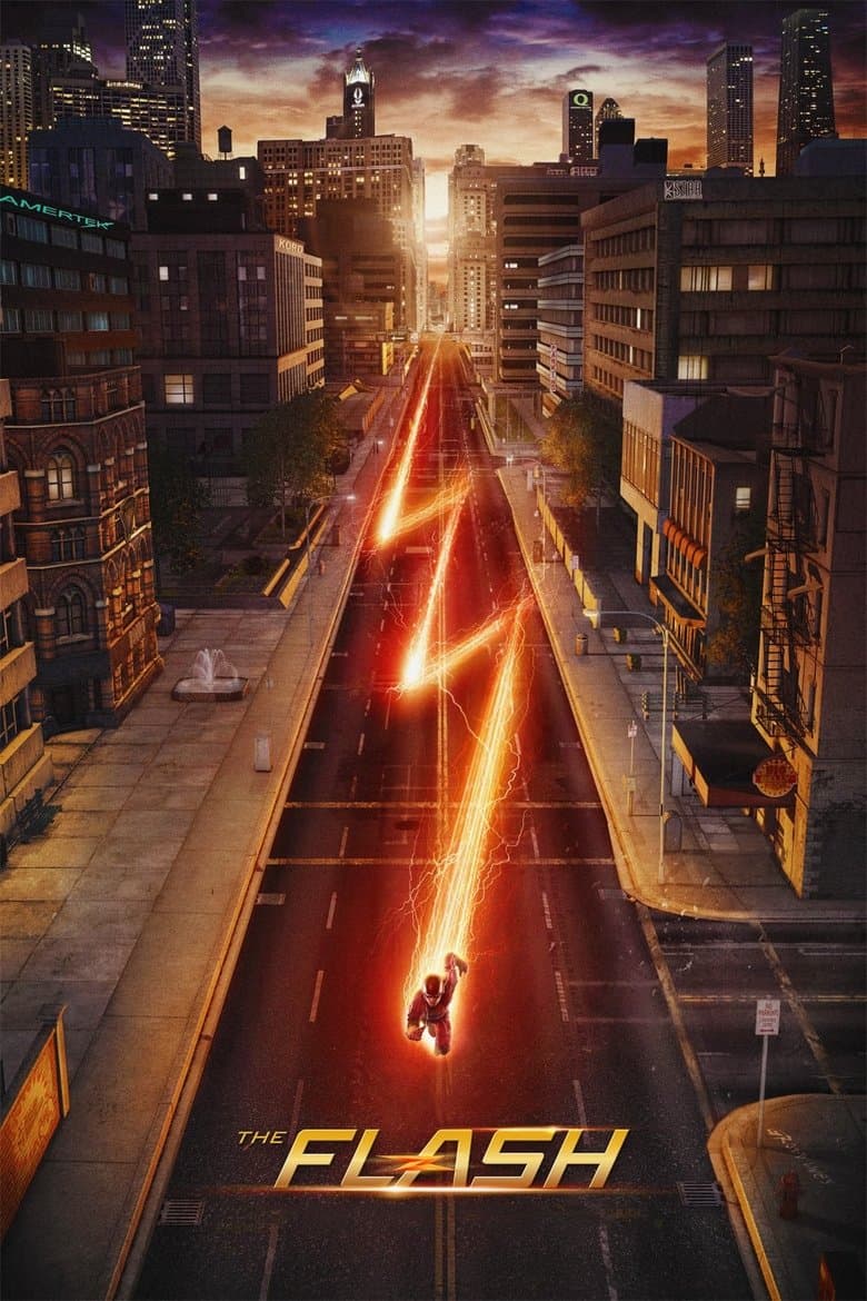 Poster for the 2014–2023 series The Flash
